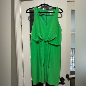 Jessica Simpson Vibrant Green Midi Dress NWOT